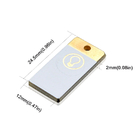 USB Taşınabilir Gece Işık Modülü 0.2 Piksel Pitch Mini Anahtarlık Kamp Için 3 LED